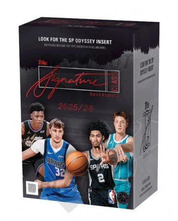 2025-26 Topps Signature Class Basketball Blaster 40 Box Case (Ships Sealed Only)