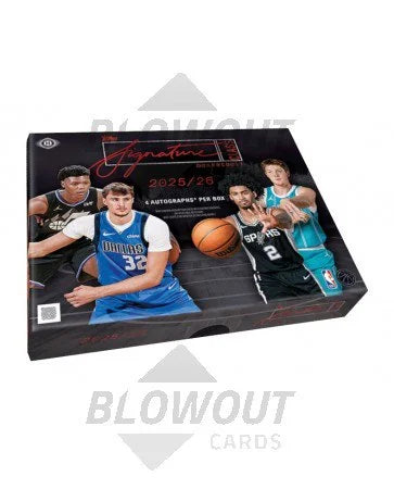 DRAFT - 2025-26 Topps Signature Class Basketball Jumbo Box | 4 Autographs