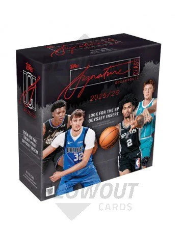 2025 26 Topps Signature Class Basketball Mega Box