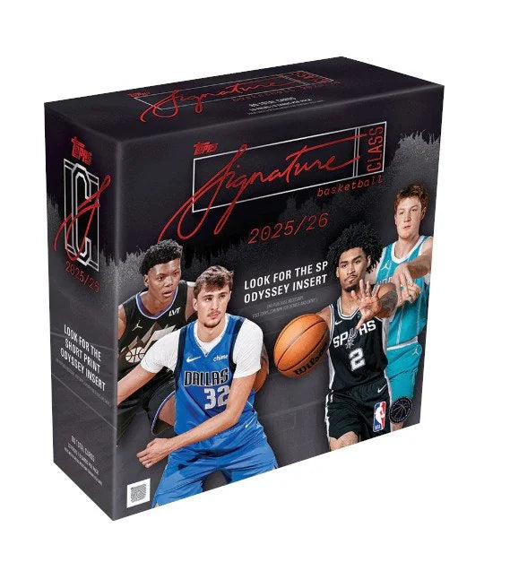 2025-26 Topps Signature Class Basketball Mega Box