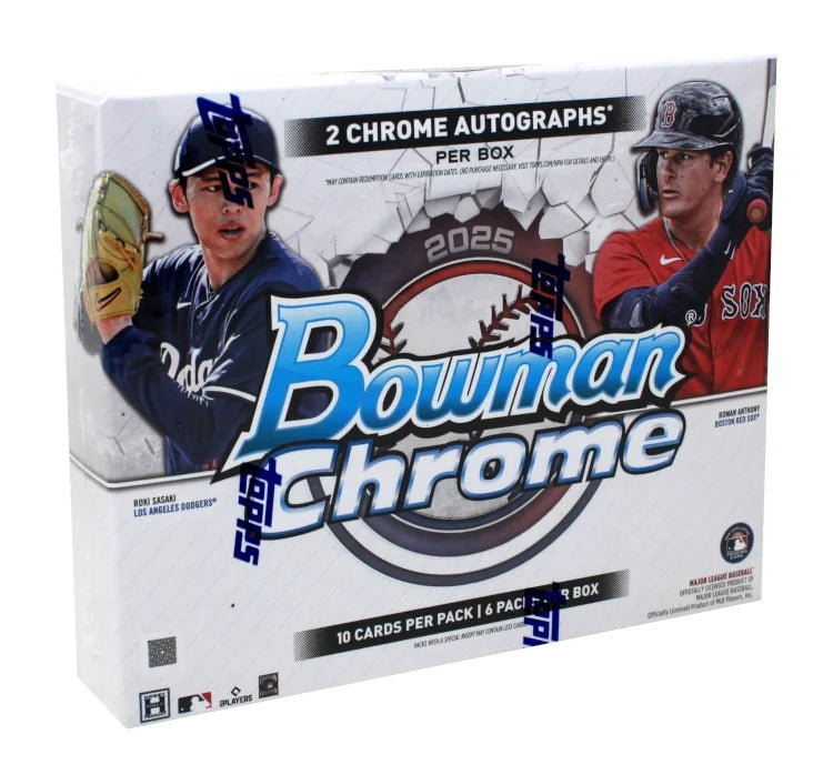 2025 Bowman Chrome Baseball Hobby Box