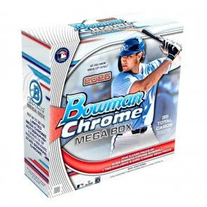 2025 Bowman Chrome Baseball Mega Box Exclusive Mega Refractors (Ships Sealed Only)