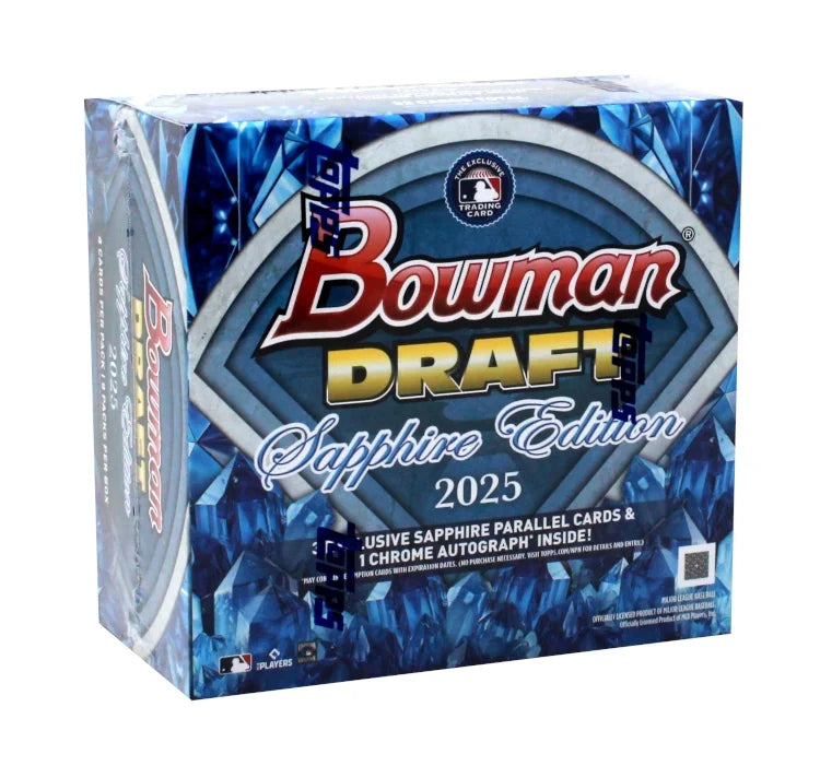 2025 Bowman Draft Baseball Sapphire Edition | 10 Box Case (Ships Sealed Only)