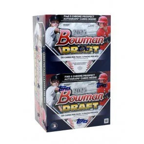 2025 Bowman Draft Baseball Super Jumbo 6 Box Case (Ships Sealed Only)