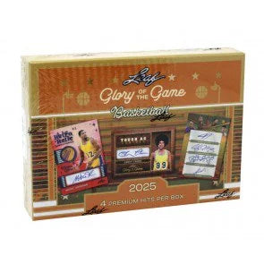 2025 Leaf Glory of the Game Basketball Hobby Case 10 Boxes (Ships Sealed Only)