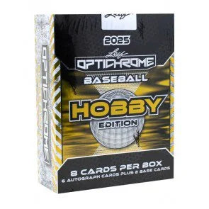 2025 Leaf Optichrome Baseball Hobby Case (Ships Sealed Only)