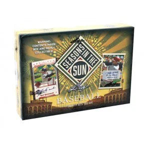 2025 Leaf Seasons in the Sun Baseball Box Multi Signed Memorabilia (Ships Sealed Only)