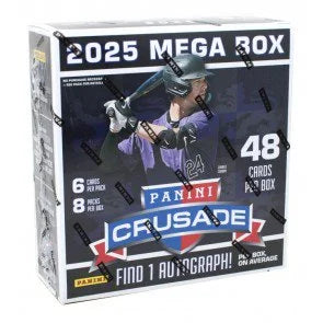 2025 Panini Boys of Summer Crusade Mega Box 8 Packs (Ships Sealed Only)