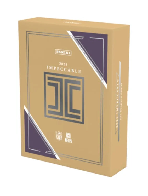 2025 Panini Impeccable Football Hobby 3 Box Case