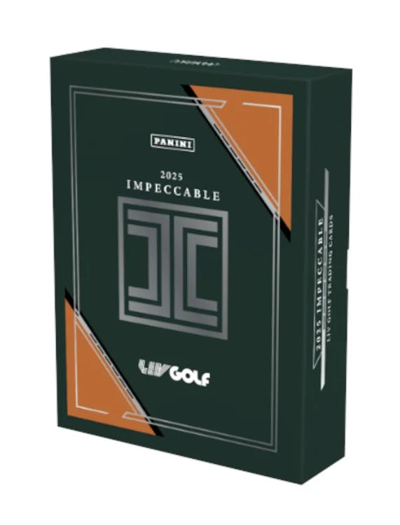 2025 Panini Impeccable LIV Golf Hobby 3 Box Case