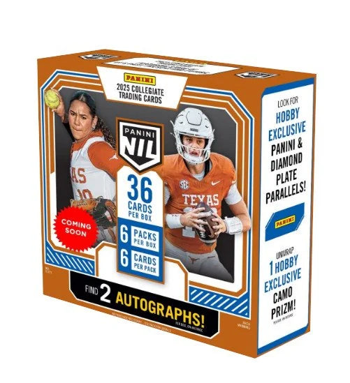 2025 Panini NIL University of Texas Hobby Box