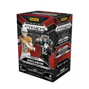 2025 Panini Prizm Collegiate Draft Football Hobby Blaster Box (Ships Sealed Only)