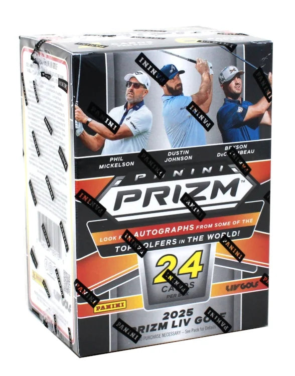 2025 Panini Prizm LIV Golf Blaster 20 Box Case