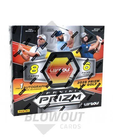 DRAFT - 2025 Panini Prizm LIV Golf Hobby Box | 6 Packs