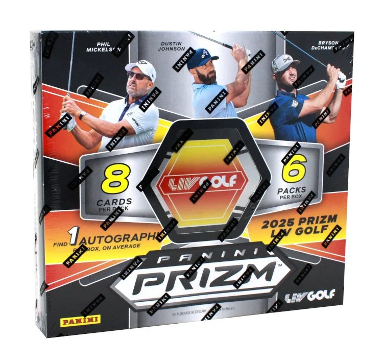 2025 Panini Prizm LIV Golf Hobby Box