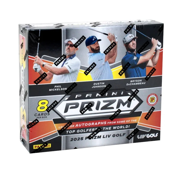 2025 Panini Prizm LIV Golf International Hobby Box