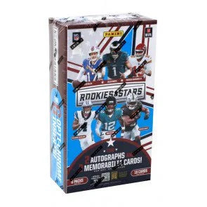2025 Panini Rookies Stars Football 1st Off the Line Hobby Box (Ships Sealed Only)