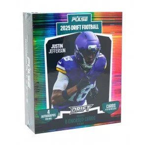 2025 Pulse Drift Football Hobby 10 Box Case 27049 (Ships Sealed Only)