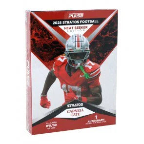2025 Pulse Stratos Football Heat Seekers Edition 24 Box Case (Ships Sealed Only)