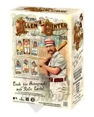 2025 Topps Allen & Ginter Baseball Blaster Box (Ships Sealed Only)