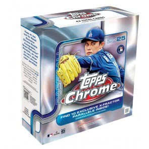2025 Topps Chrome Baseball Mega Box Case 20 Boxes (Ships Sealed Only)