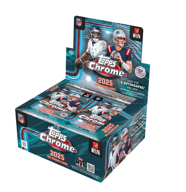 2025 Topps Chrome Football Jumbo Box