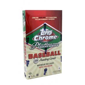 2025 Topps Chrome Platinum Baseball Hobby 12 Box Case