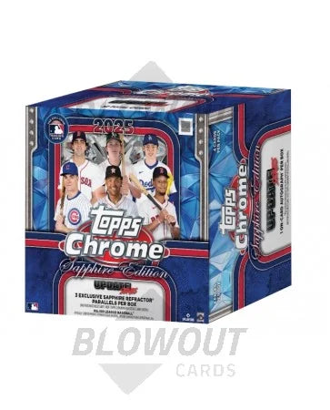 2025 Topps Chrome Update Sapphire Edition Baseball 10 Box Case (Ships Sealed Only)