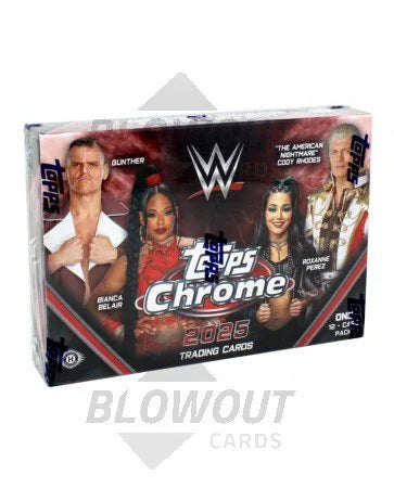 DRAFT - 2025 Topps Chrome WWE Delight Box | 2 Autographs Per Box