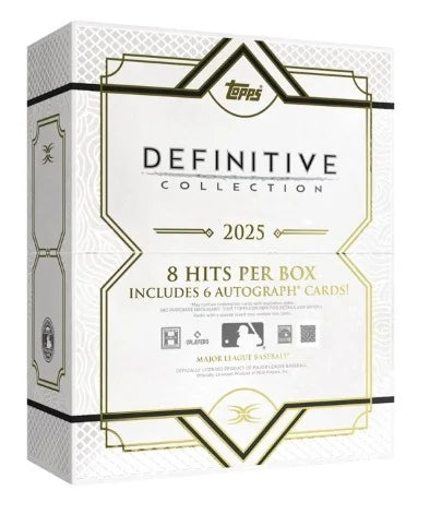 2025 Topps Definitive Baseball Hobby Box