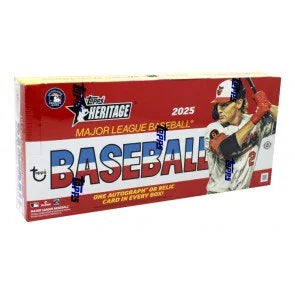 2025 Topps Heritage Baseball Hobby Box 1976 Design (Ships Sealed Only)