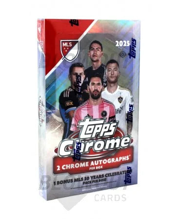 2025 Topps MLS Chrome Soccer Hobby Box