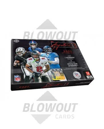 2025 Topps Signature Class Football Hobby 12 Box Case (Ships Sealed Only) - B3