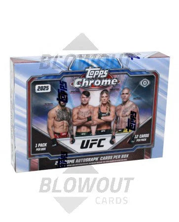 DRAFT - 2025 Topps UFC Chrome Delight 12-Box Case