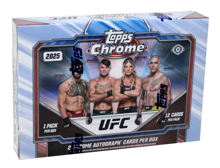 2025 Topps UFC Chrome Delight 12 Box Case