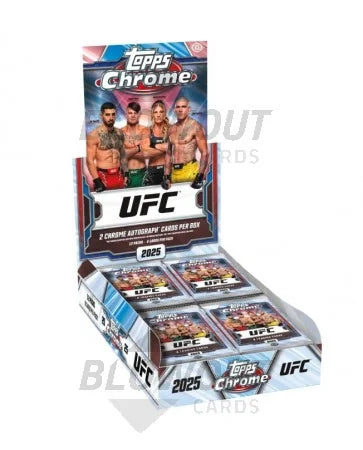 DRAFT - 2025 Topps Chrome UFC Hobby Case | 12 Boxes