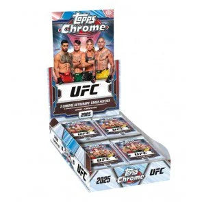 2025 Topps UFC Chrome Hobby Box
