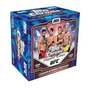 2025 Topps UFC Chrome Sapphire Edition Box