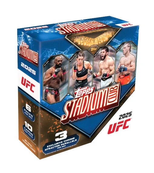 2025 Topps UFC Stadium Club Mega 20 Box Case