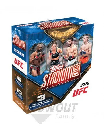 DRAFT - 2025 Topps UFC Stadium Club Mega Box