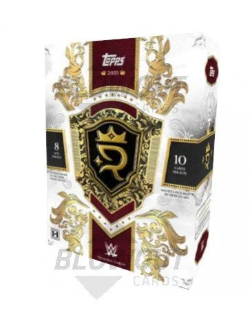 DRAFT - 2025 Topps WWE Royalty Hobby 4-Box Case | Autographs & Relics