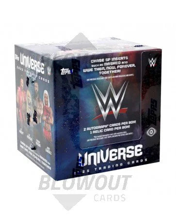 DRAFT - 2025 Topps WWE Universe Hobby Case | 12 Boxes