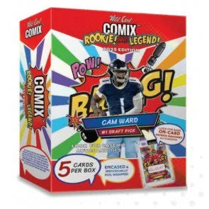 2025 Wild Card Comix Rookie and Legend Football Hobby Box (Ships Sealed Only)