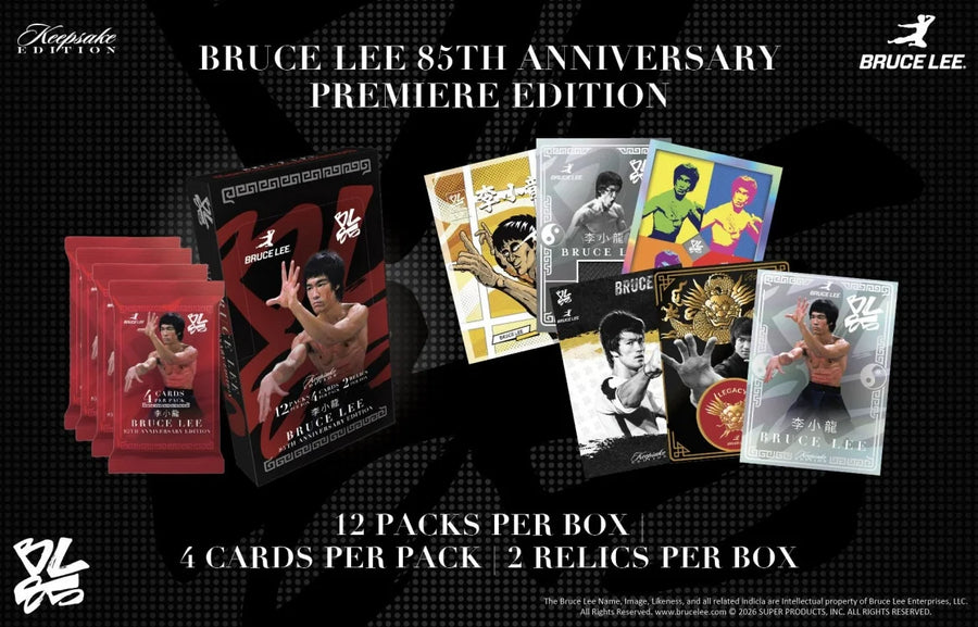 2026 Keepsake Bruce Lee 85th Anniversary Premiere Hobby Box