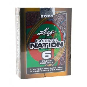 2026 Leaf Baseball Nation Hobby Box (Ships Sealed Only)
