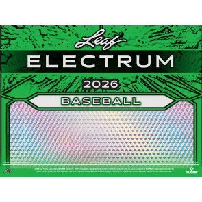 2026 Leaf Electrum Baseball Hobby 10 Box Case