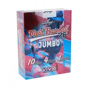 2026 Leaf Vivid Baseball Jumbo Box
