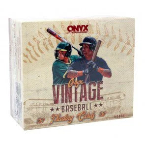 2026 Onyx Vintage Collection Baseball Hobby Box 30 Packs (Ships Sealed Only)
