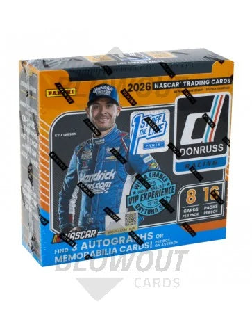 DRAFT - 2026 Panini Donruss Racing 1st Off The Line Case | 20 Boxes