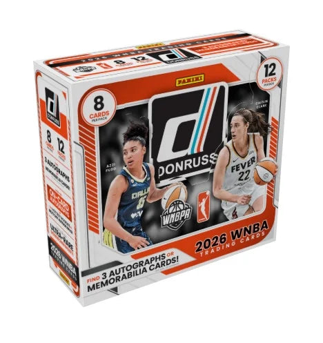 2026 Panini Donruss WNBA Basketball Hobby 16 Box Case